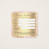 Glitzer für die Geschenkgutscheine "Watercolor Pin (Rückseite)