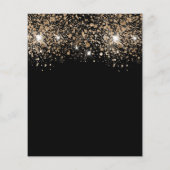 Glitzer für die Staffelung des Haushalts (Rückseite)