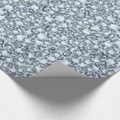 Glitzer für verschraubte Diamanten Geschenkpapier (Ecke)