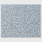 Glitzer für verschraubte Diamanten Geschenkpapier (Flach)