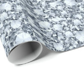 Glitzer für verschraubte Diamanten Geschenkpapier (Rolleneckpunkt)