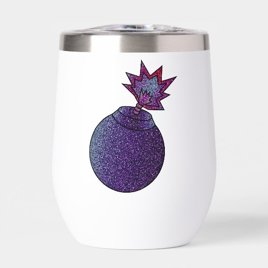 Glitzer Galaxy Bomb (Vorderseite)