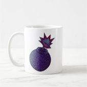 Glitzer Galaxy Bomb Kaffeetasse (Links)