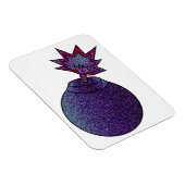 Glitzer Galaxy Bomb Magnet (Rechte Seite)