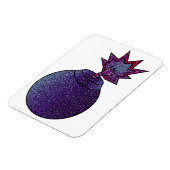 Glitzer Galaxy Bomb Magnet (Linke Seite)