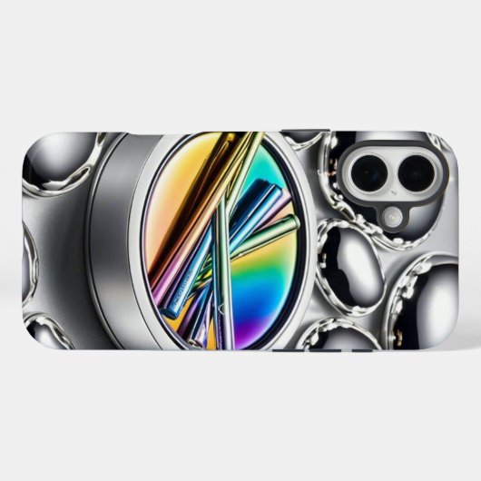 Glitzer Galaxy: Sparkling Starry Case (Rückseite (Horizontal))