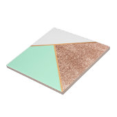 Glitzer Geometric Abstrakt Mosaic Fliese (Seite)