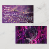 Glitzer-Geschäfts-Karte Visitenkarte (Vorne/Hinten)