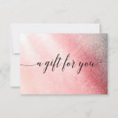 GLITZER-GESCHÄFTSBESCHEINIGUNG (Vorderseite)