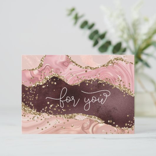 GLITZER-GESCHÄFTSBESCHEINIGUNG (Stehend Vorderseite)