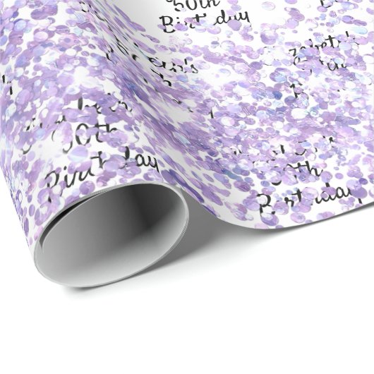 Glitzer Geschenkpapier (Rolleneckpunkt)