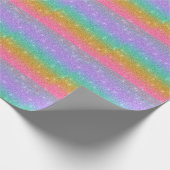 Glitzer Geschenkpapier (Ecke)