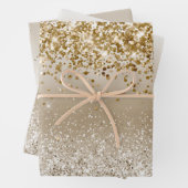 Glitzer geschenkpapier set (Beispiel)
