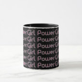 Glitzer Girl Power Tasse (Zentrum)