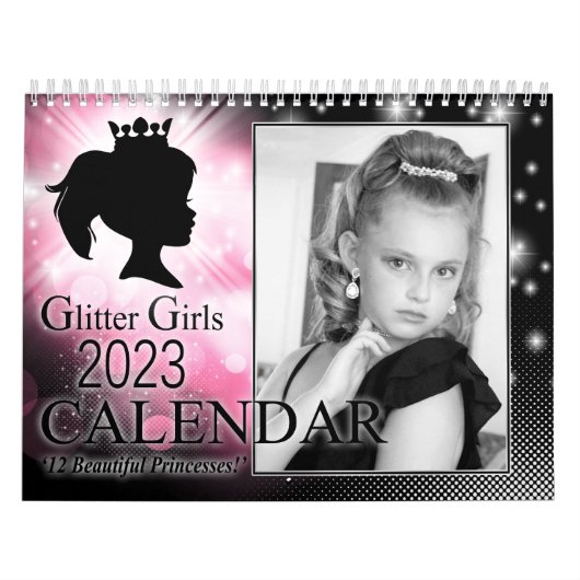 Glitzer Girls 2023 Kalender (Titelbild)
