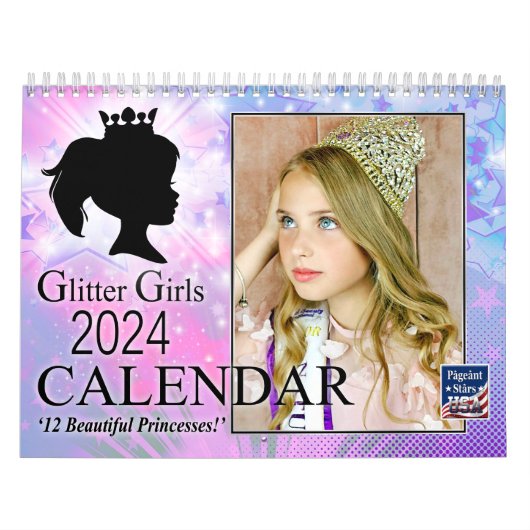 Glitzer Girls 2024 Kalender (Titelbild)