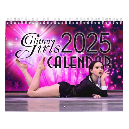 Glitzer Girls 2025 Kalender (Titelbild)