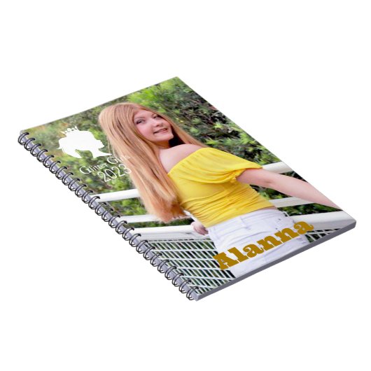 Glitzer Girls Alanna Spiral Foto Notebook Notizblock (Rechte Seite)