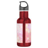 Glitzer Girls Edelstahlflasche (Rückseite)