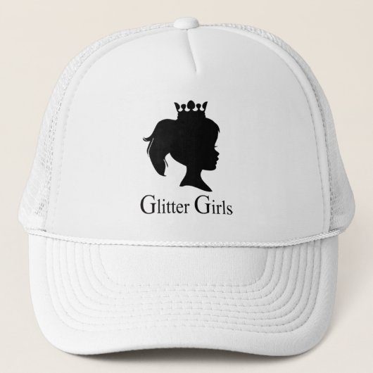 Glitzer Girls Truckerkappe (Vorderseite)
