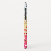 Glitzer Girly Rainbow Gemusterter Telefonnummer In Case-Mate iPhone Hülle (Hinten/Links)