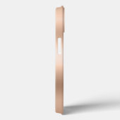 Glitzer Girly Rose Gold Stilvoll Lila Case-Mate iPhone Hülle (Rückseite / Rechts)