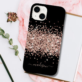 Glitzer Girly Sparkle Sweet 16 Blush Pink Case-Mate iPhone 14 Hülle