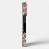 Glitzer Girly Sparkle Sweet 16 Rose Gold Case-Mate iPhone Hülle (Rückseite / Rechts)