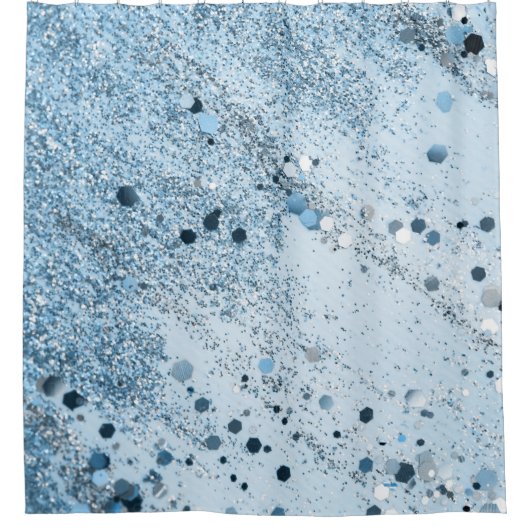 Glitzer Glam 2 #art #Glitzer Duschvorhang (Vorderseite)