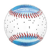 Glitzer Glam Baseball (Vorderseite)