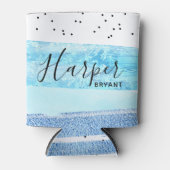 Glitzer Glam Dosenkühler (Vorderseite)