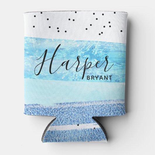 Glitzer Glam Dosenkühler (Vorderseite)