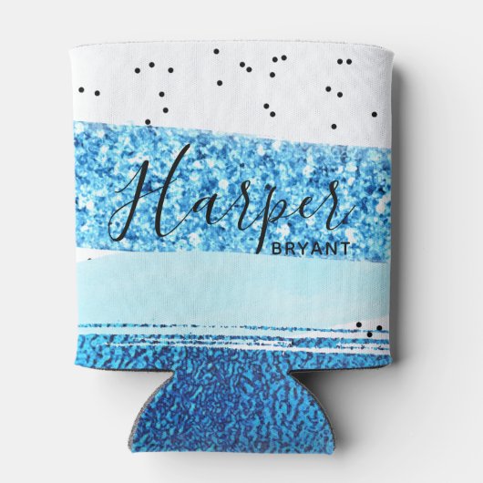 Glitzer Glam Dosenkühler (Rückseite)