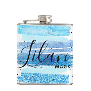 Glitzer Glam Flachmann