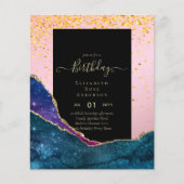 GLITZER Glam Foil Hübsch Jegliches Alter (Vorderseite)