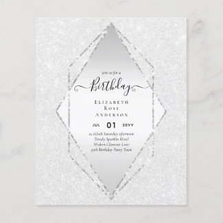 GLITZER Glam Foil Hübsch Jegliches Alter Flyer