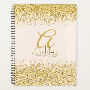 Glitzer Glam Gold Luxus Terminplaner Planer