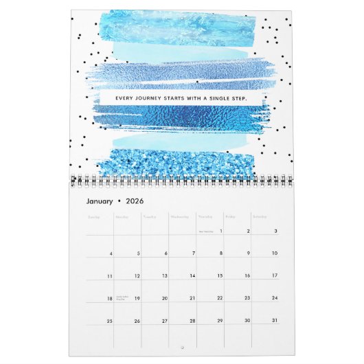 Glitzer Glam Kalender (Jan 2026)