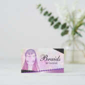 Glitzer Glam Moderner Friseur Salon Visitenkarte