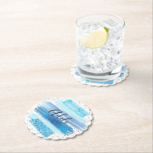 Glitzer Glam Untersetzer