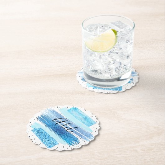 Glitzer Glam Untersetzer (Vor Ort)