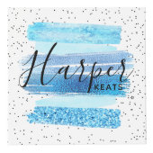 Glitzer Glam Würfel (Vorderseite)