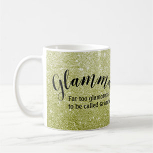Glitzer Glamma Tasse
