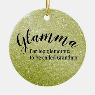 Glitzer Glamma Weihnachtsschmuck