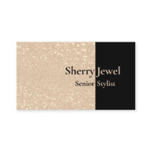 Glitzer Glamour Business Card