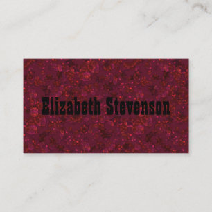 Glitzer glänzende Folge Konfetti Kreise rot pers Visitenkarte