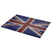 Glitzer-glänzende Schein-Gewerkschafts-Jack-Flagge Schneidebrett (Ecke)