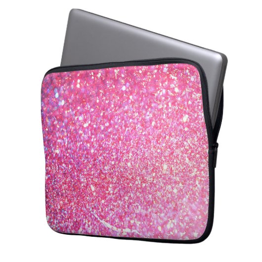 Glitzer-glänzender Luxus Laptopschutzhülle (Vorderseite Links)