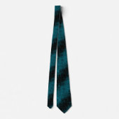 Glitzer glänzt blaue Konfetti-Sequenzen Chri Krawatte (Rückseite)