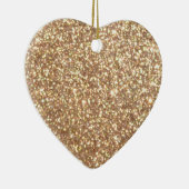 Glitzer-Glitzern aus Hell-Kupfer Keramik Ornament (Rechts)